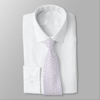 Modern white &grey tie