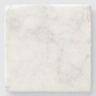 Modern White Marble Stone Coaster