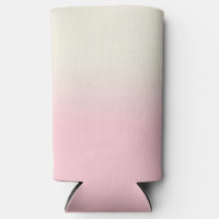 Modern White Pastel Pink Ombre Gradient