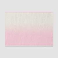 Modern White Pastel Pink  Ombre Gradient 