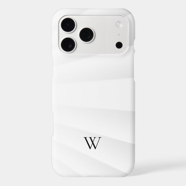 Modern White Pattern (Back)