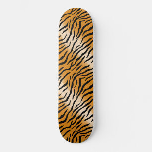 Modern Wild Tiger Pattern Skateboard