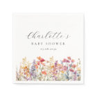 Modern, Wildflower Baby Shower