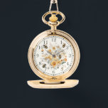Modern Wildflower Floral Bee Stylish Chic Womans Watch<br><div class="desc">Modern Wildflower Floral Bee Stylish Chic Womans Watches features a trendy modern yellow watercolor wildflower floral with bumble bees. Created by Evco Studio www.zazzle.com/store/evcostudio</div>