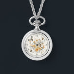 Modern Wildflower Floral Bee Stylish Chic Womans Watch<br><div class="desc">Modern Wildflower Floral Bee Stylish Chic Womans Watches features a trendy modern yellow watercolor wildflower floral with bumble bees. Created by Evco Studio www.zazzle.com/store/evcostudio</div>