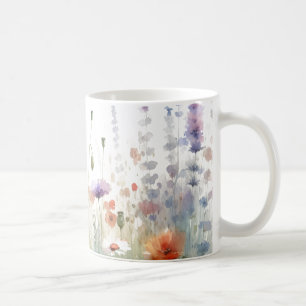 Modern Wildflowers Coffee Mug