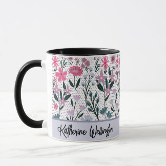Modern Wildflowers Mug
