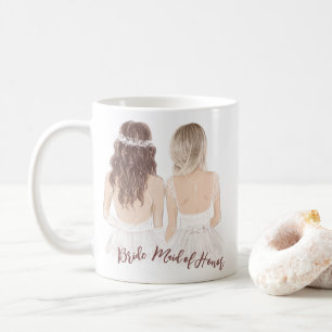 Modern Will You Be My Maid Of Honour White Coffee Mug