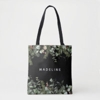 Modern Winter Greenery Personalised 