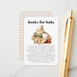 Modern Winter Ugly Sweater Baby Shower Enclosure  Card