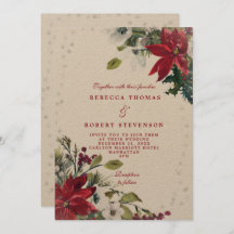 modern winter wedding rustic florals wedding