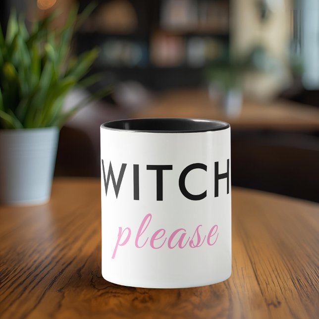 Modern Witch Please Halloween Mug – Minimal Chic (Creator Uploaded)