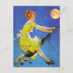 Modern WItch Postcard
