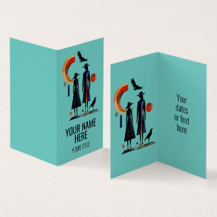 Modern Witches - an abstract artwork 2 - Fan Fun Business Card