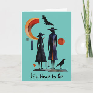 Modern Witches - an abstract artwork 2 - Fan Fun Card