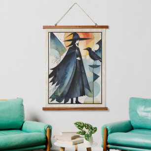 Modern Witches - an abstract artwork 3 - Fan Fun Hanging Tapestry