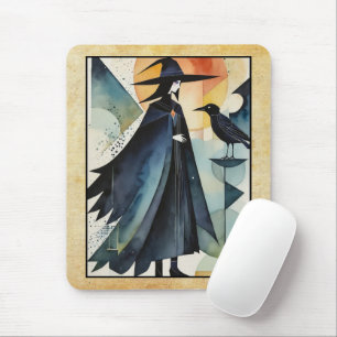 Modern Witches - an abstract artwork 3 - Fan Fun Mouse Mat
