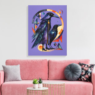 Modern Witches - an abstract artwork 4 - Fan Fun Canvas Print