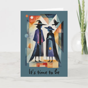 Modern Witches - an abstract artwork 6 - Fan Fun Card