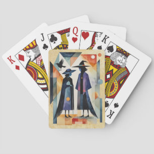 Modern Witches - an abstract artwork 6 - Fan Fun Playing Cards