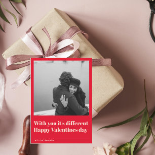Modern With You It's Different   Valentines Photo 
