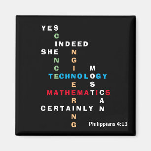 Modern Women In STEM Crossword Magnet