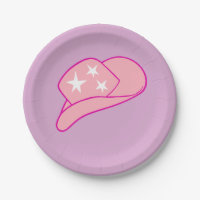 Modern Women Pink Cowgirl Western Hat Lilac