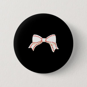 Modern Womens Baseball Mom Team Mother Support T S 6 Cm Round Badge