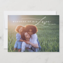 Modern Wonders of His Love Religious Christmas