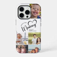 Modern World's Best Mummy Gift Photo Collage Throw