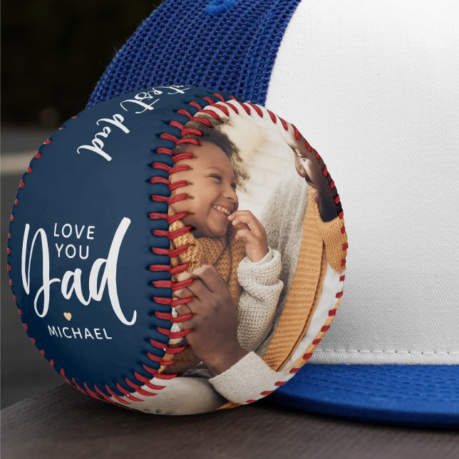 Modern World's Greatest Dad 2-Photo Baseball (Creator Uploaded)