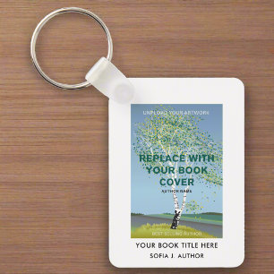 Modern Writer Book Signing l Book Cover Promotion  Key Ring