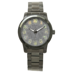 Modern Yelloe Glow Art Watch