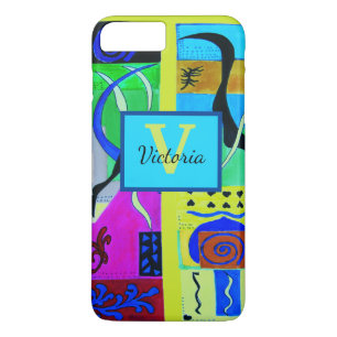 Modern Yellow  Abstract Inspiration From Matisse iPhone 8 Plus/7 Plus Case