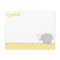 Modern Yellow and Grey Elephant Baby Shower
