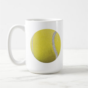Modern Yellow Tennis Ball    Coffee Mug