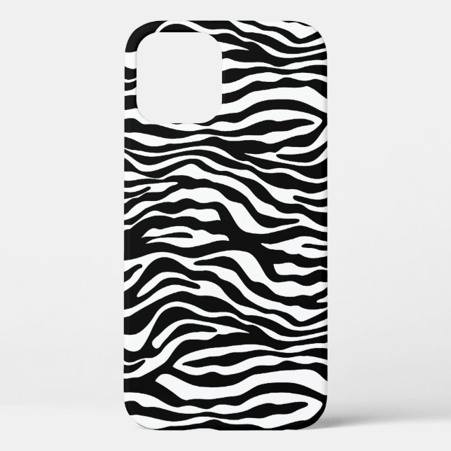 Modern Zebra iPhone 4/4S Case (Back)