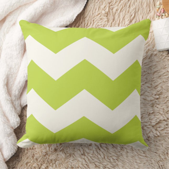 Modern Zig Zag Chevron Pattern Design Pillow (Blanket)