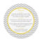 Modern Zigzag Pattern Round Menu