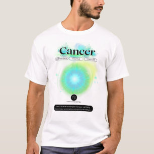 Modern Zodiac Sign Cancer Quote Water Element T-Shirt