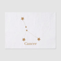 Modern Zodiac Sign Gold Cancer | Element Water