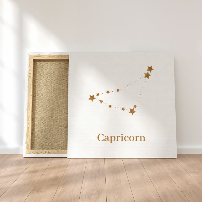 Modern Zodiac Sign Gold Capricorn | Element Earth (Creator Uploaded)