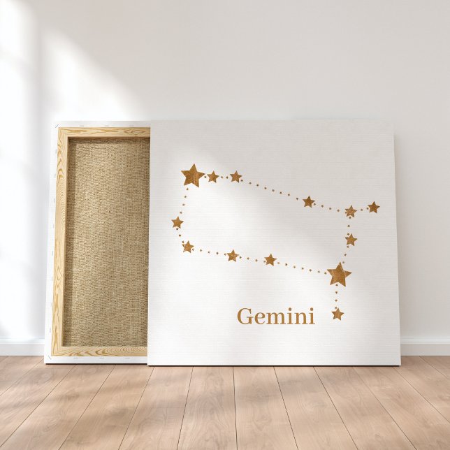 Modern Zodiac Sign Gold Gemini | Element Air  (Creator Uploaded)