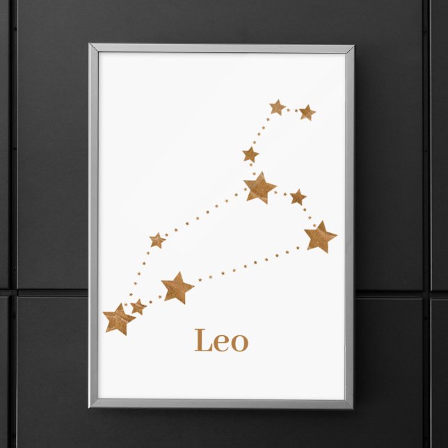 Modern Zodiac Sign Gold Leo | Element Fire (Creator Uploaded)