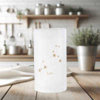 Modern Zodiac Sign Gold Leo | Element Fire