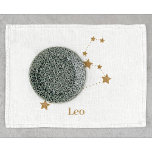 Modern Zodiac Sign Gold Leo | Element Fire Tea Towel<br><div class="desc">Modern Zodiac Sign Gold Leo | Element Fire</div>