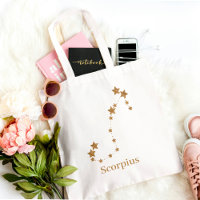 Modern Zodiac Sign Gold Scorpius | Element Water