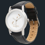 Modern Zodiac Sign Gold Scorpius | Element Water Watch<br><div class="desc">Modern Zodiac Sign Gold Scorpius | Element Water</div>