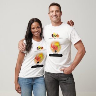 Modern Zodiac Sign Leo Quote Element Fire T-Shirt