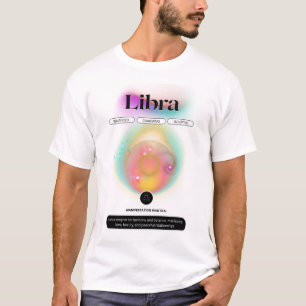 Modern Zodiac Sign Libra Quote Air Element T-Shirt